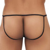 CandyMan Jockstrap Micro-lacets DIONYSOS Noir